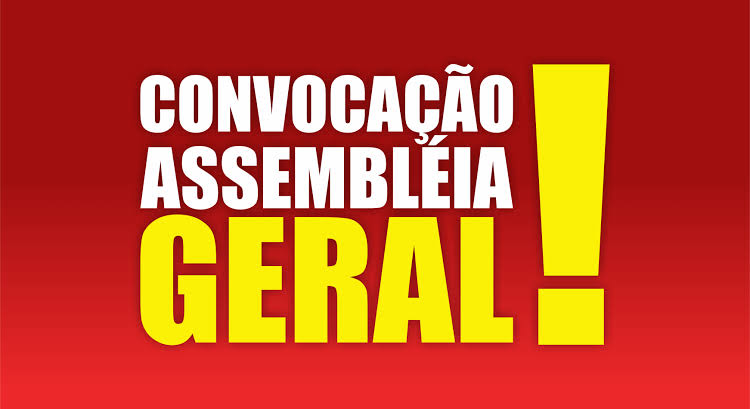 ATENÇÃO ASSEMBLEIA GERAL EXTRAORDINÁRIA