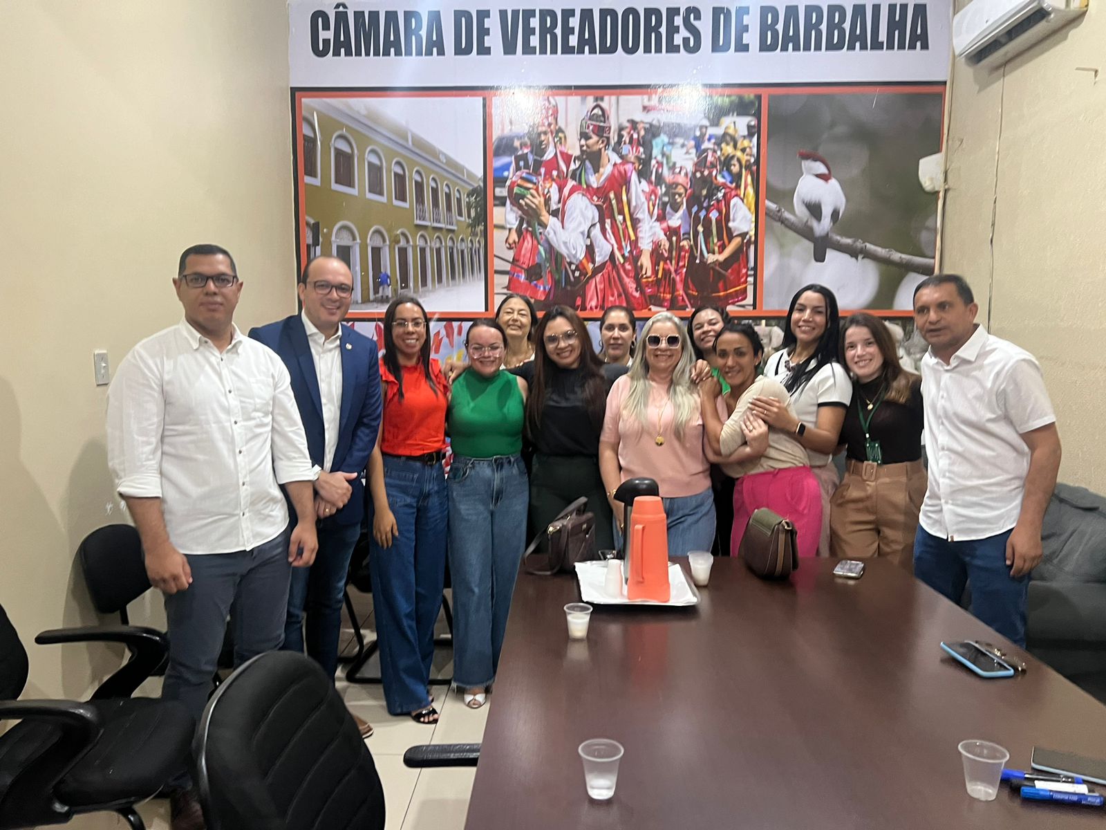 Primeira reunião promovida pela Procuradoria da Mulher na câmara de vereadores