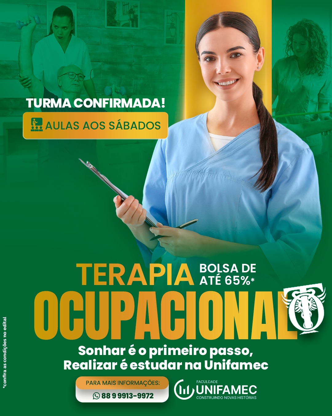 A FACULDADE QUE SE ADAPTA À SUA ROTINA! 🎓💼