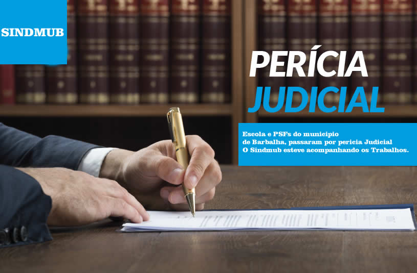 SINDMUB acompanhando perícia judicial - Clique e veja as fotos