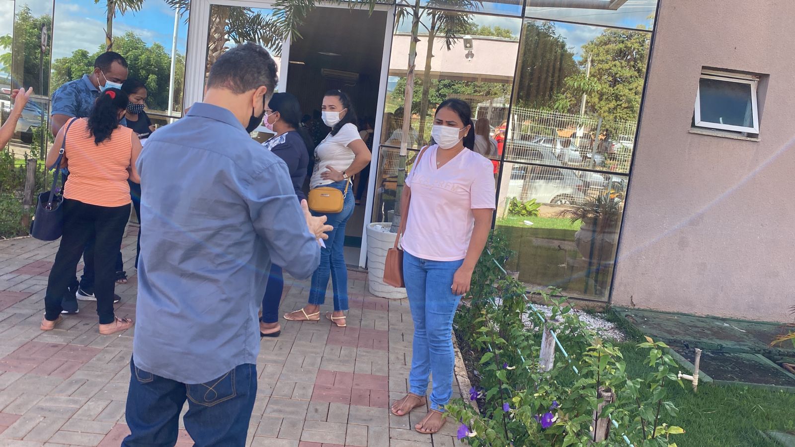 perícia judicial no Centro Administrativo.