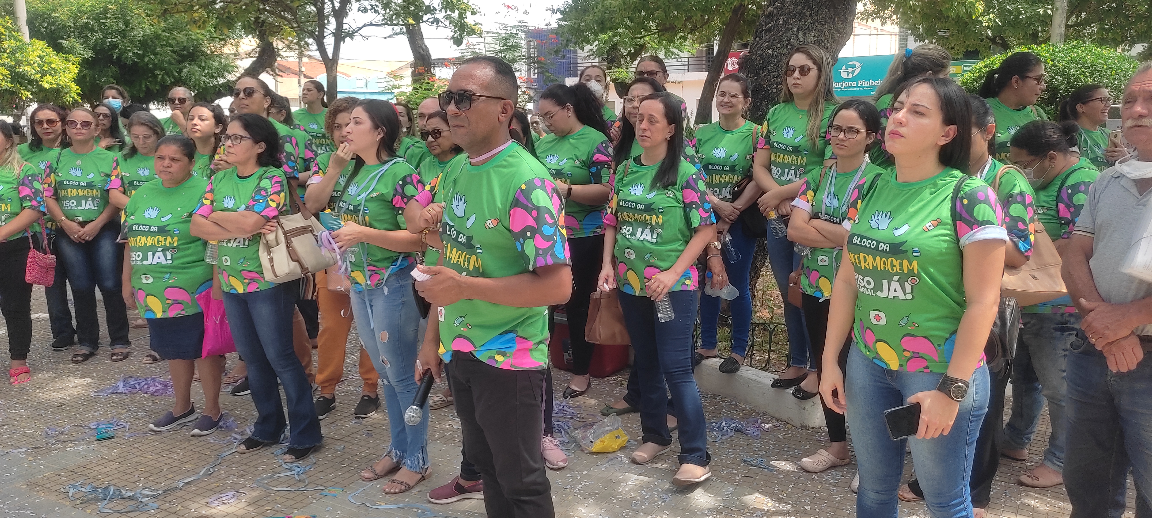 "Eu quero ver a Saúde sem enfermagem eu quero ver."