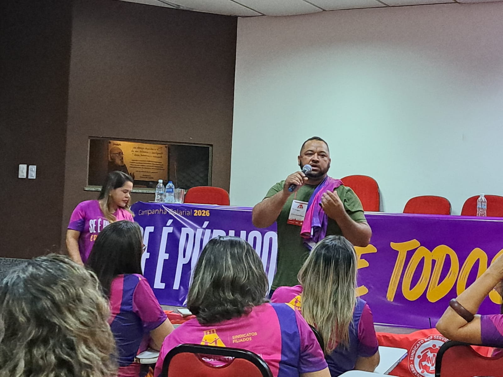 SINDMUB PRESENTE NA CAMPANHA SALARIAL 2025 ORGANIZADA PELA FETAMCE NA CAPITAL CEARENSE.