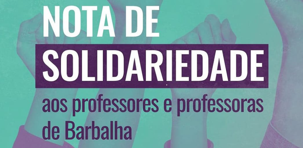 Fetamce lança nota de solidariedade aos professores e professoras de BARBALHA, que permanecem na luta pelos 14,95% de reajuste.