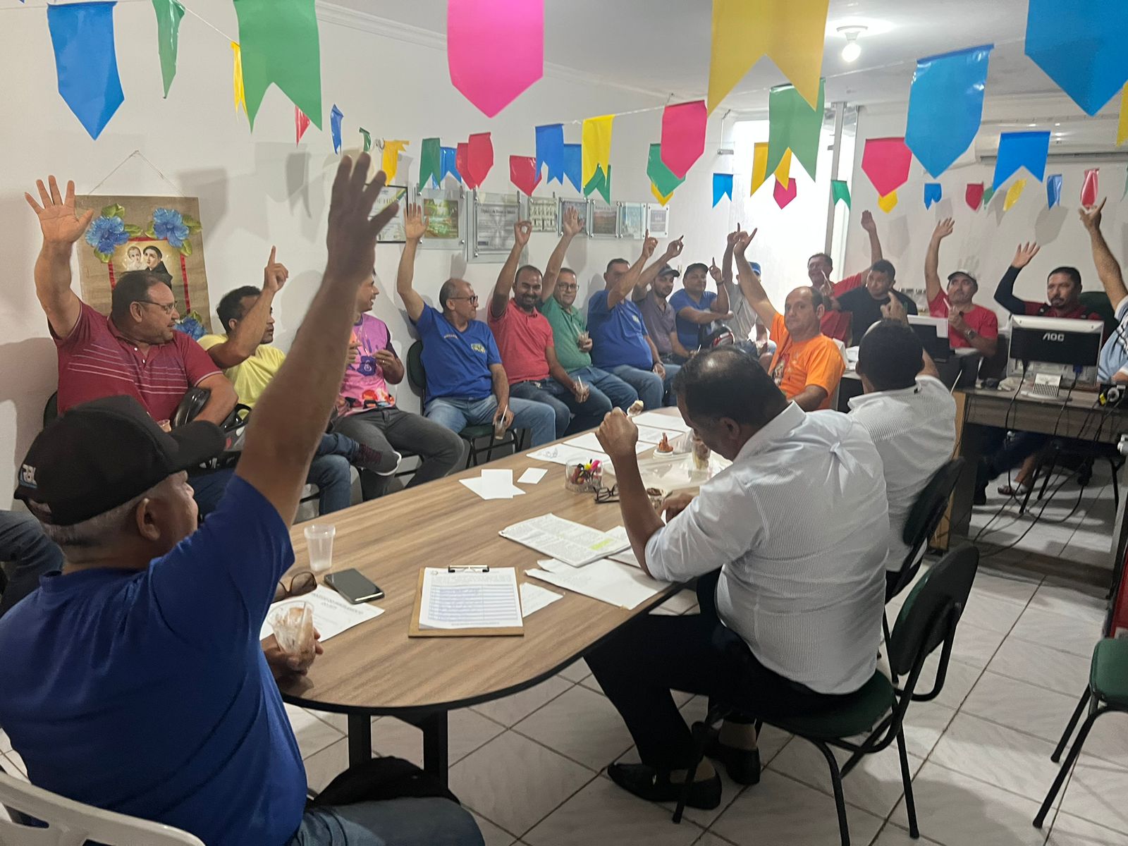 Assembleia com Motoristas da Educação