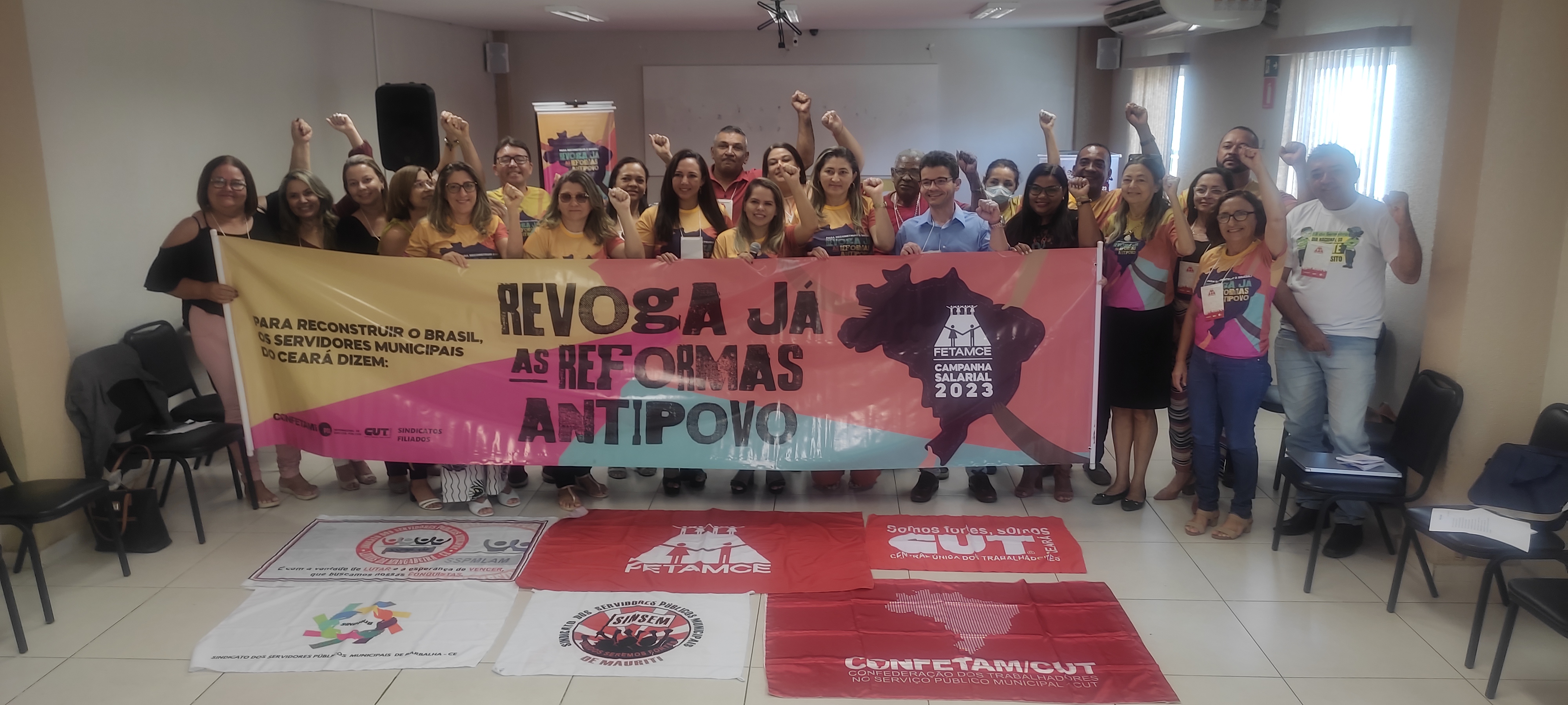 SINDMUB na manhã de 19 de dezembro de 2022.