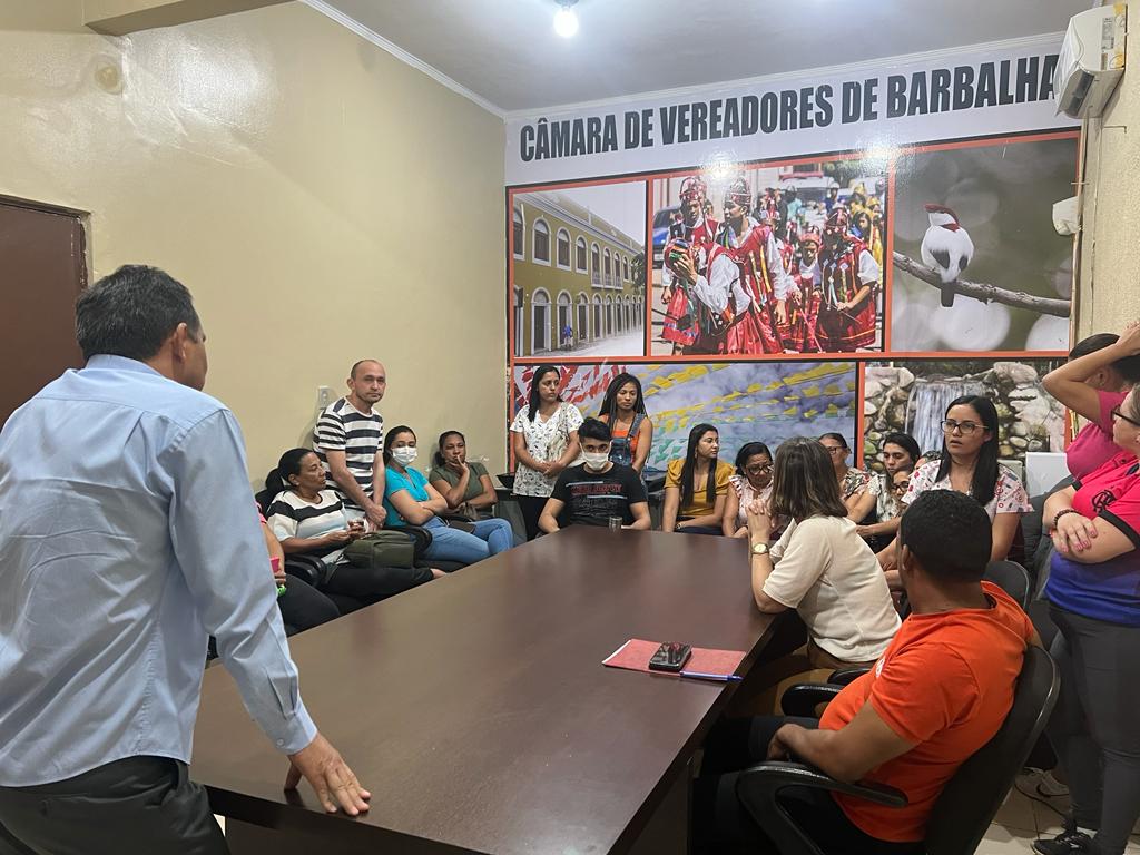 SINDMUB E PROFISSIONAIS DA SAÚDE BUSCAM APOIO DA CÂMARA MUNICIPAL: DIALOGAR, É O MELHOR CAMINHO!!