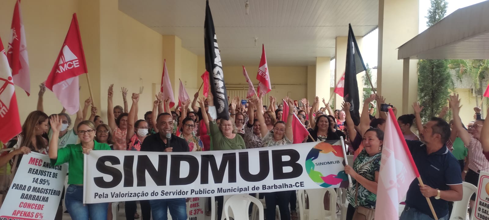 ​Professores mantém Mobilizações