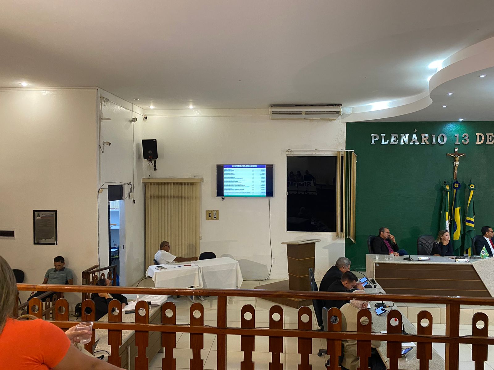 Audiência Pública na Câmara de Vereadores.